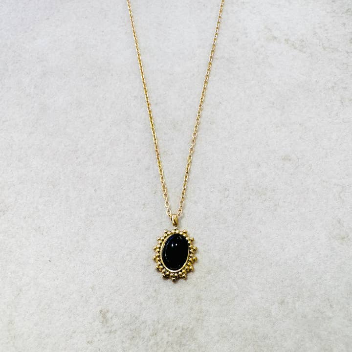 Cassette Barcelona - Wholesale Pendant/Charm Necklace - Lenny Stainless Steel Minimal Necklace1