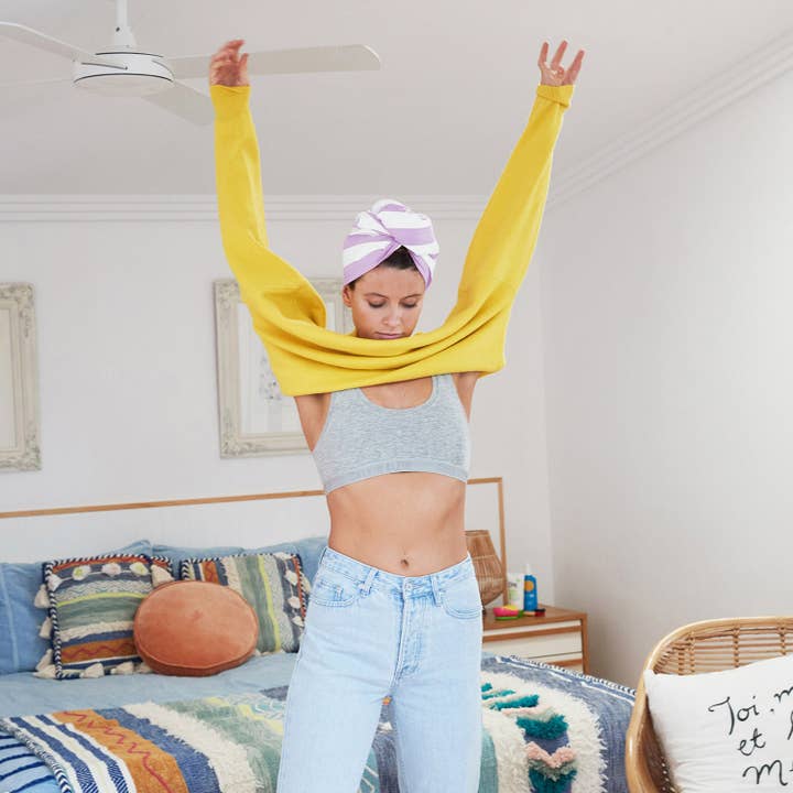 Dock & Bay UK – wholesale Hair towel/wrap – Dock & Bay Hair Wraps - Lombok Lilac (New Box)13