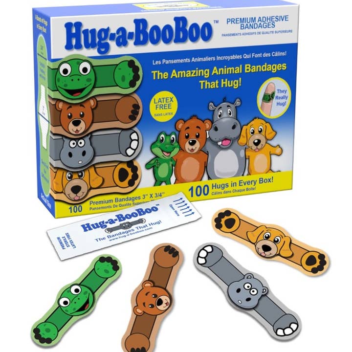 Hug-a-BooBoo - Wholesale Plasters/bandages – Kids & Baby - Hug-a-BooBoo Bandages 100ct Box0