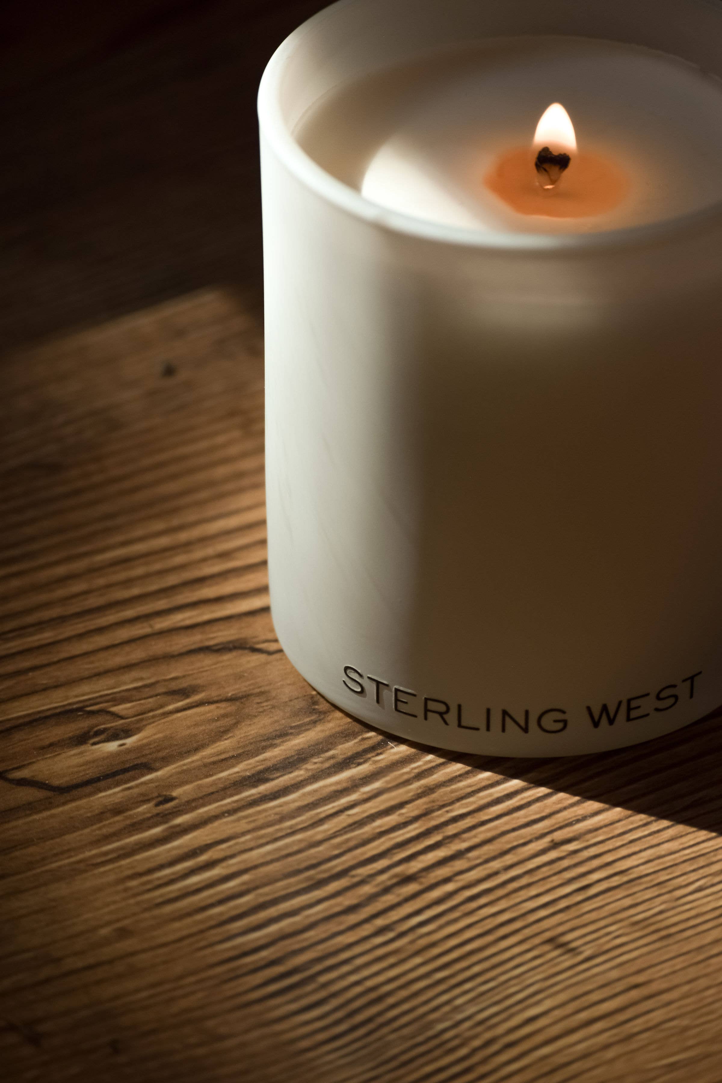 Sterling West – Großhandel Kerze im Glas / gefüllte Kerze – Bourbon-Kerze Vanille2