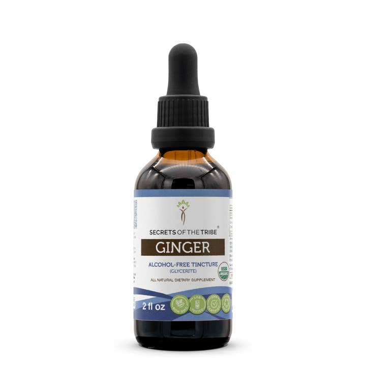 Ginger Tincture for wholesale by Secrets Of The Tribe