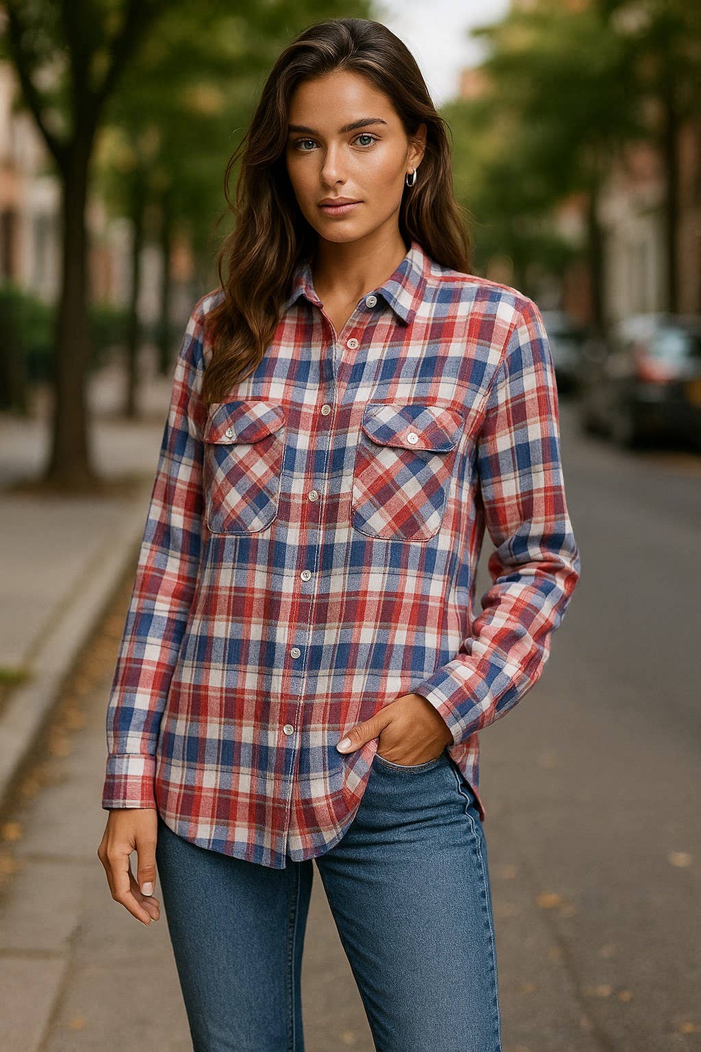 A Woman we Love - Venta al por mayor Camisa con botones - Mujer - Nuevo lote de 20 camisas otoño/invierno1
