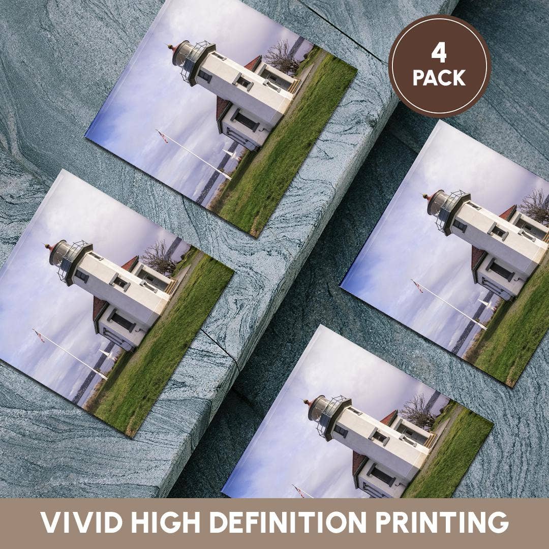 3dRose – wholesale Coasters – 3dRose, Point Robinson Lighthouse, Maury Island, near Seattle, WA, USA, Coaster5