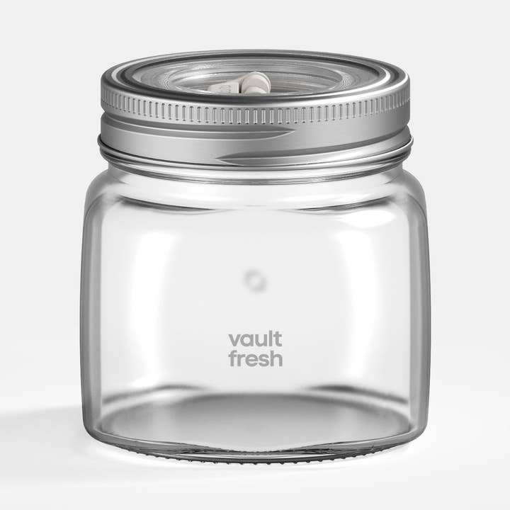 VaultFresh Brassage sous vide et marinage Petit pot Mason (6 pièces) - Précommande (Expédition le 30 avril 2026) pour la vente par Genicook Product LLC