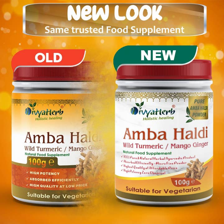 DevSatya Ltd Aushadh, Ayushya, Divyaherb - Wholesale Protein/Superfood Powder - Amba Haldi Powder