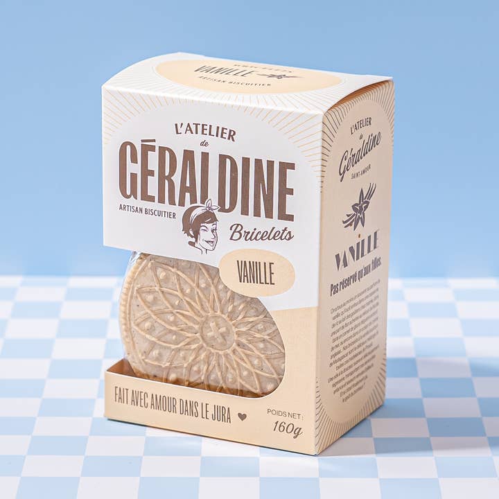 ATELIER DE GERALDINE - Vendita all'ingrosso Biscotti - «Vanilla Bricelets» - Biscotti dolci0