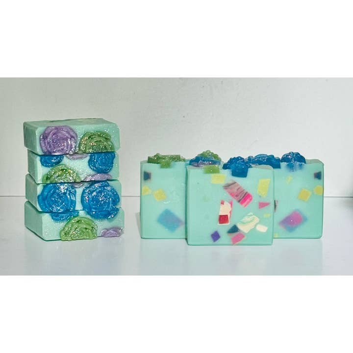 Everly Sunshine a Traveling Soapery - Wholesale Bar Soap - Patchwork bar soap1