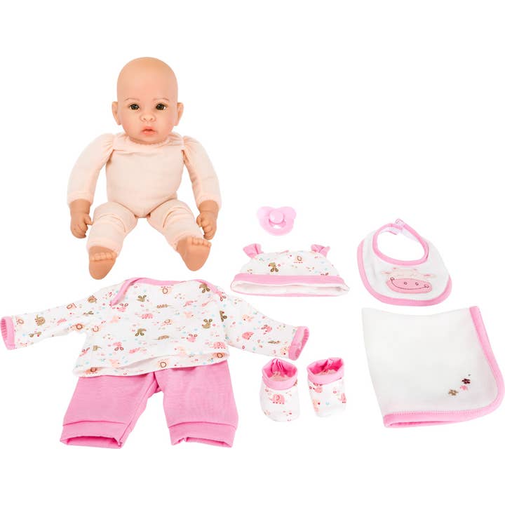 Hauck Toys - Wholesale Doll - Kids - Small Foot Baby Doll "Hanna" Playset