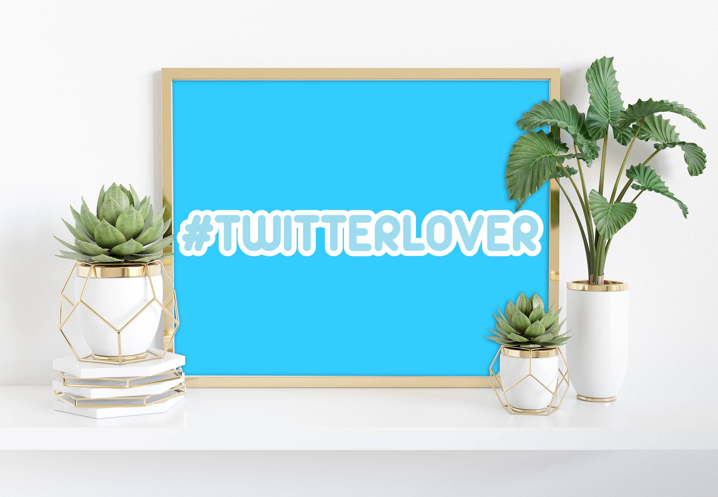 Star Editions – wholesale Art print – Hashtag Twitterlover - 11X14” Premium Art Print0