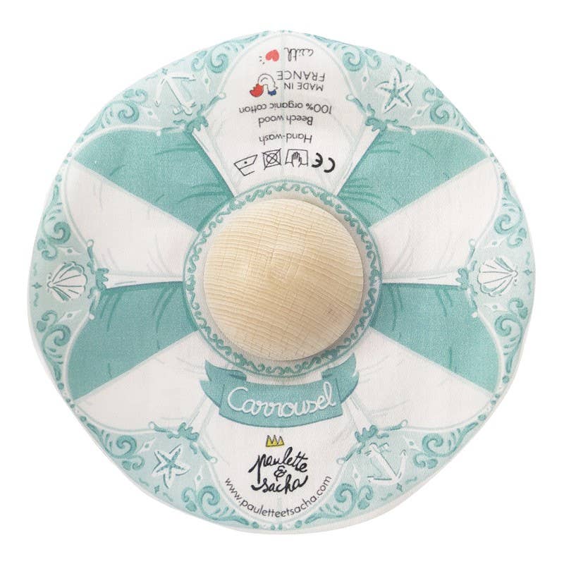 Paulette Et Sacha – Brinquedo de madeira - Crianças por atacado – Brinquedo Carrossel Oceano para Primeiros Momentos2