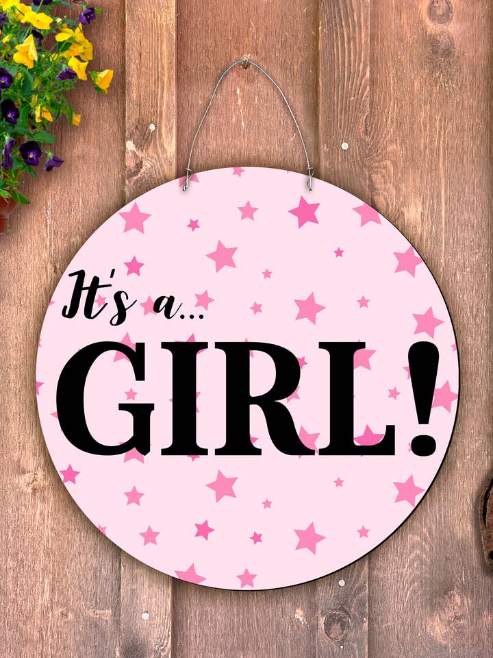 Ghirlanda per Porta per Baby Shower Pastello per la vendita all'ingrosso da parte di Steel Southern Designs