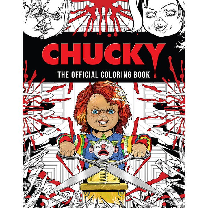 Insight Editions - Wholesale Coloring Book - Adult - Chucky: The Official Coloring Book