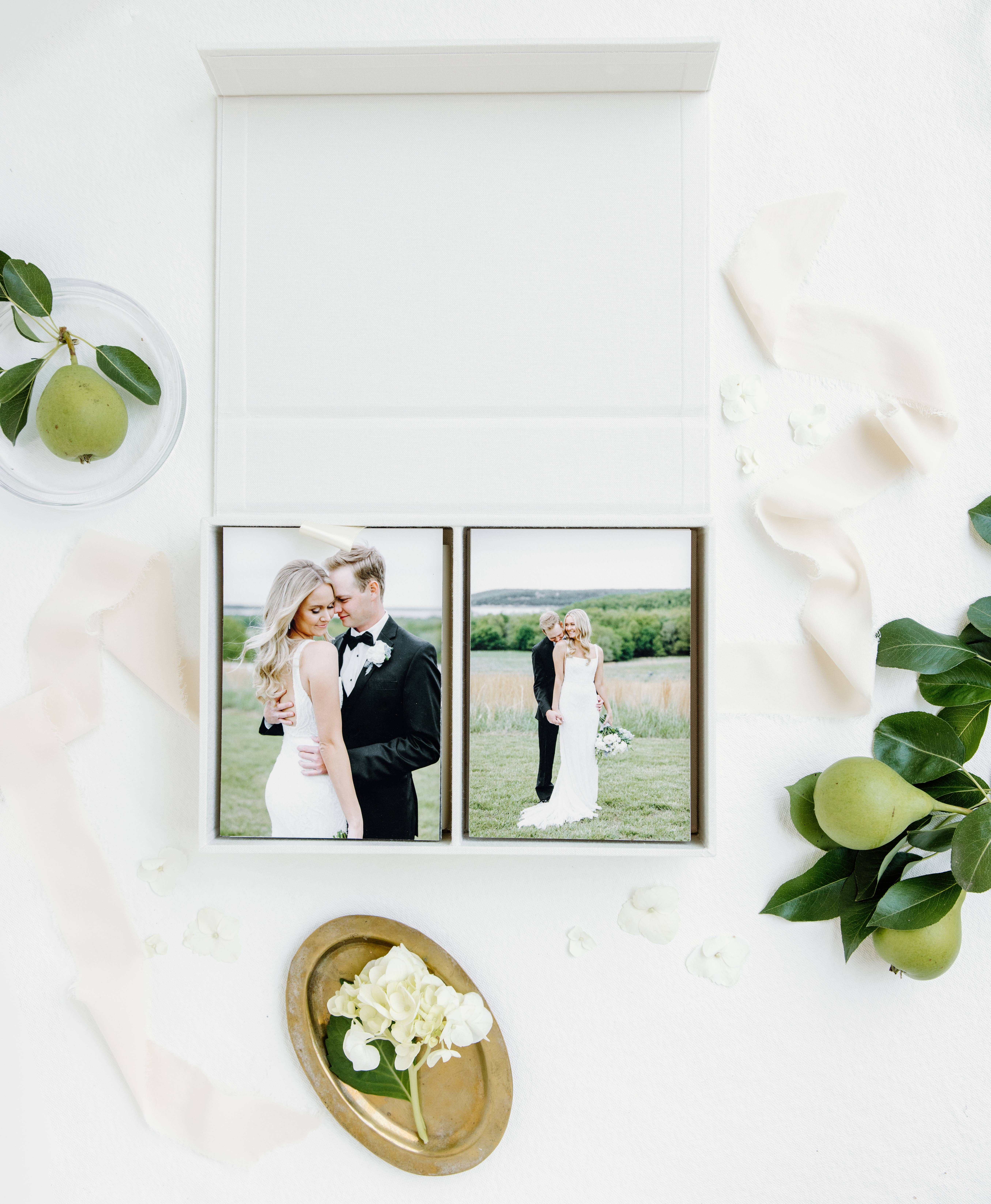 Abbey Ratcliff - Wholesale Keepsake Box - Kids & Baby - Double Linen Keepsake Box - for Photos & Cards7