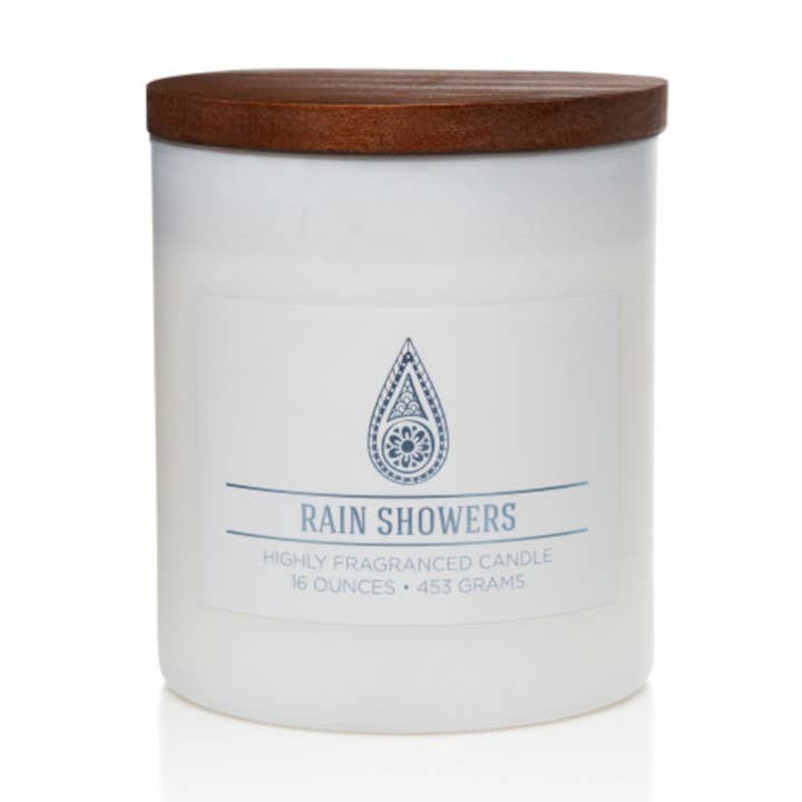 COLONIAL CANDLE WELLNESS CANDLE RAIN SHOWERS - 453g (16oz) voor wholesale door Candle Square