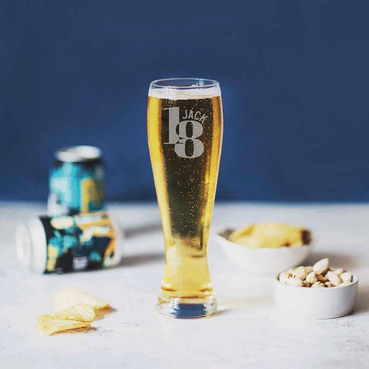 Becky Broome – wholesale Ölglas/-mugg – 18: e födelsedag personligt glas - pint4