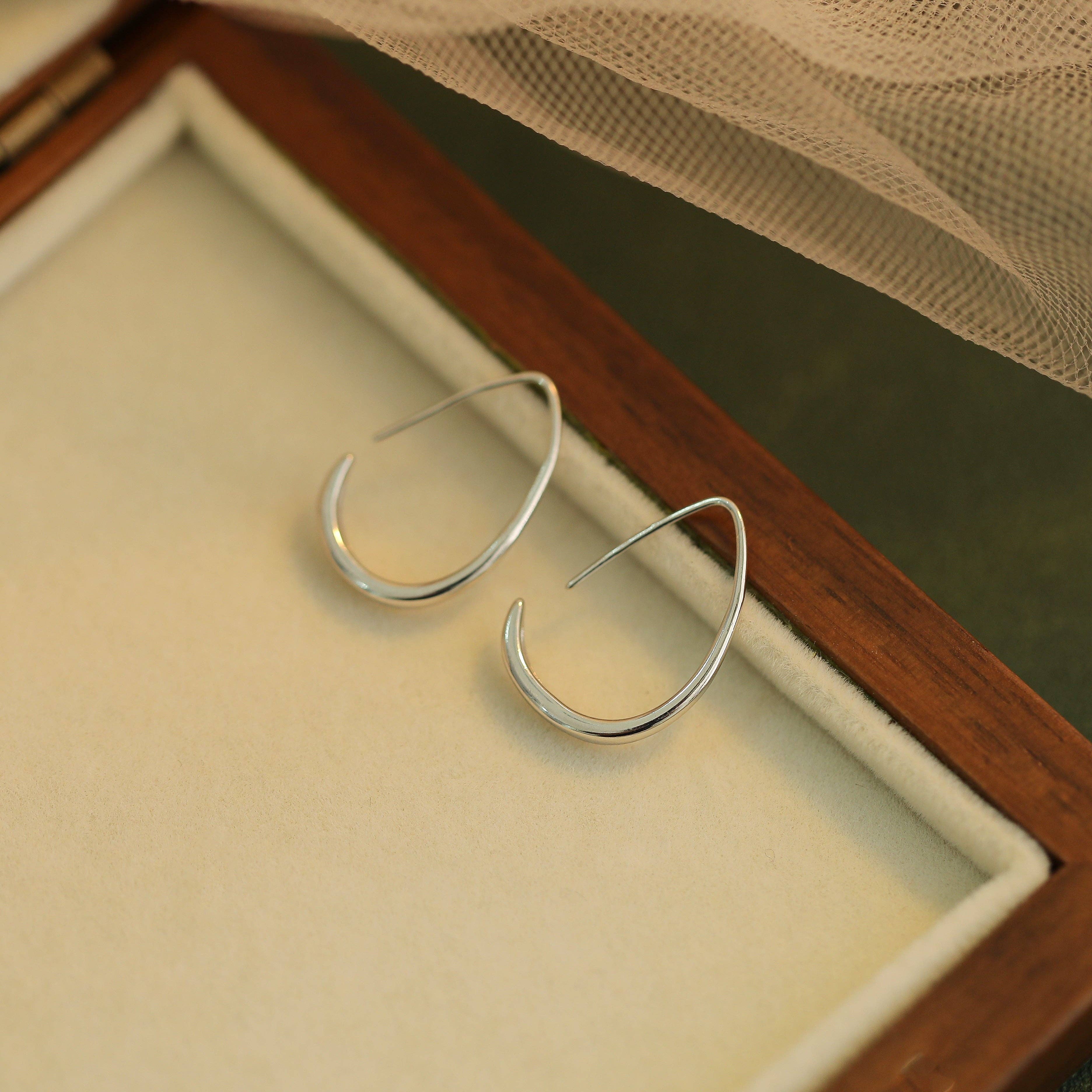 happyzzzsu - Wholesale Dangle Earrings - 925 Sterling Silver Water Drop Earrings3