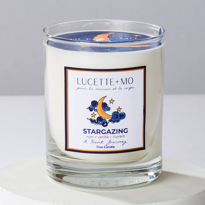 Luxury candle Stargazing 11 oz. for wholesale by Lucette+Mo