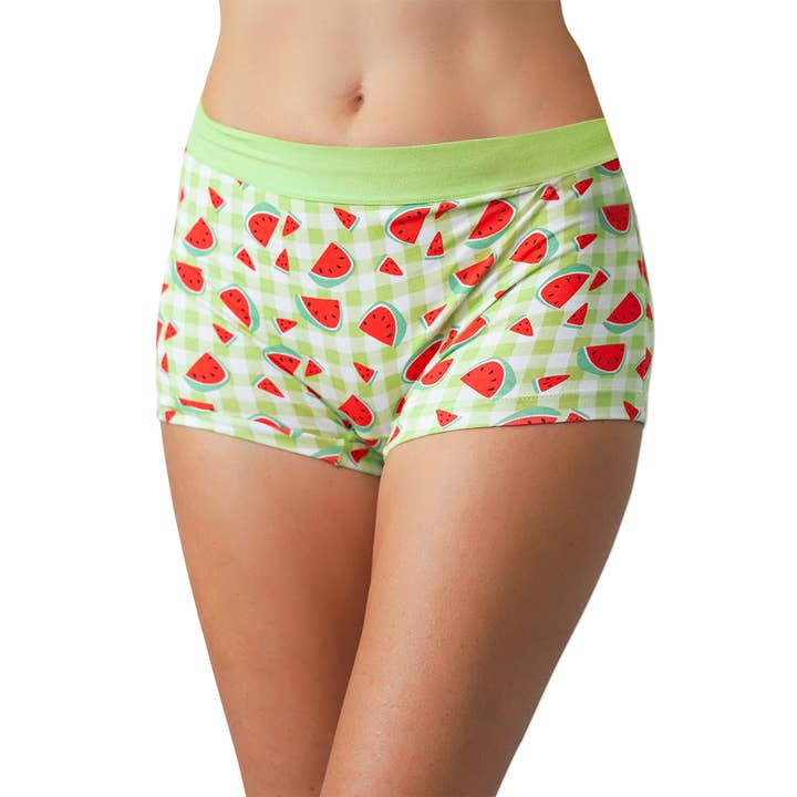 Teri Lingerie's Love Libby Panties - Venta al por mayor Ropa interior - Mujer - Boyshort modal sandía2