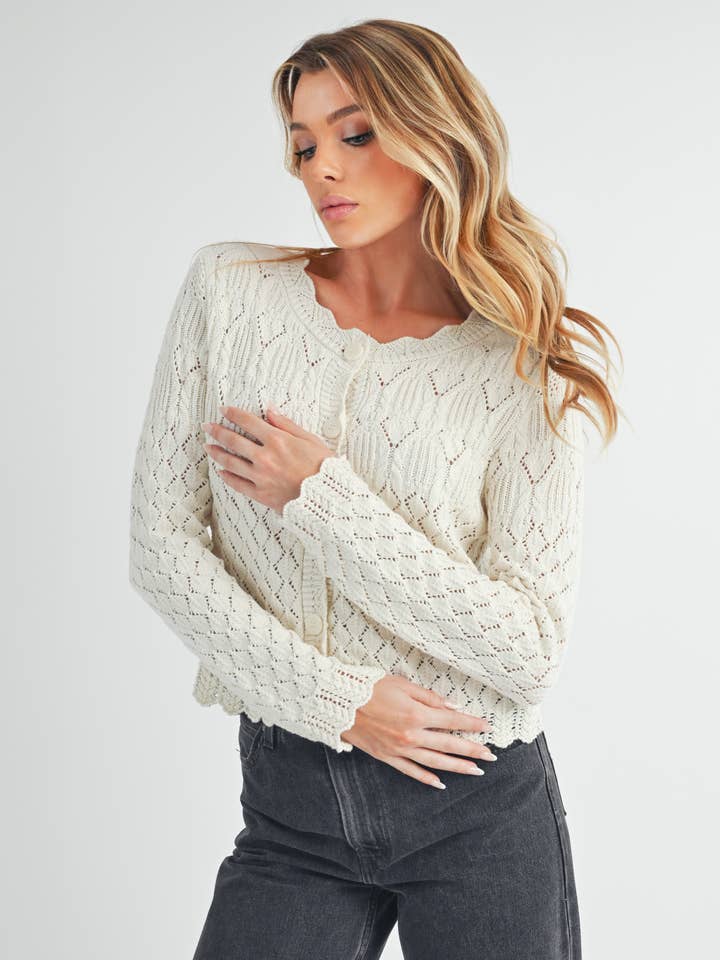 3213EK Yvonne Cardigan 1 for wholesale by AEMI + CO