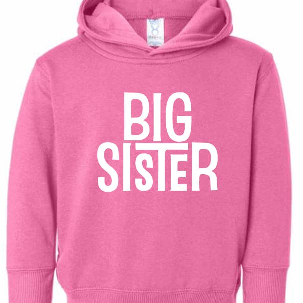 Grote Zus Peuter Hoodie D27 voor wholesale door Tron Tron Graphic Wear