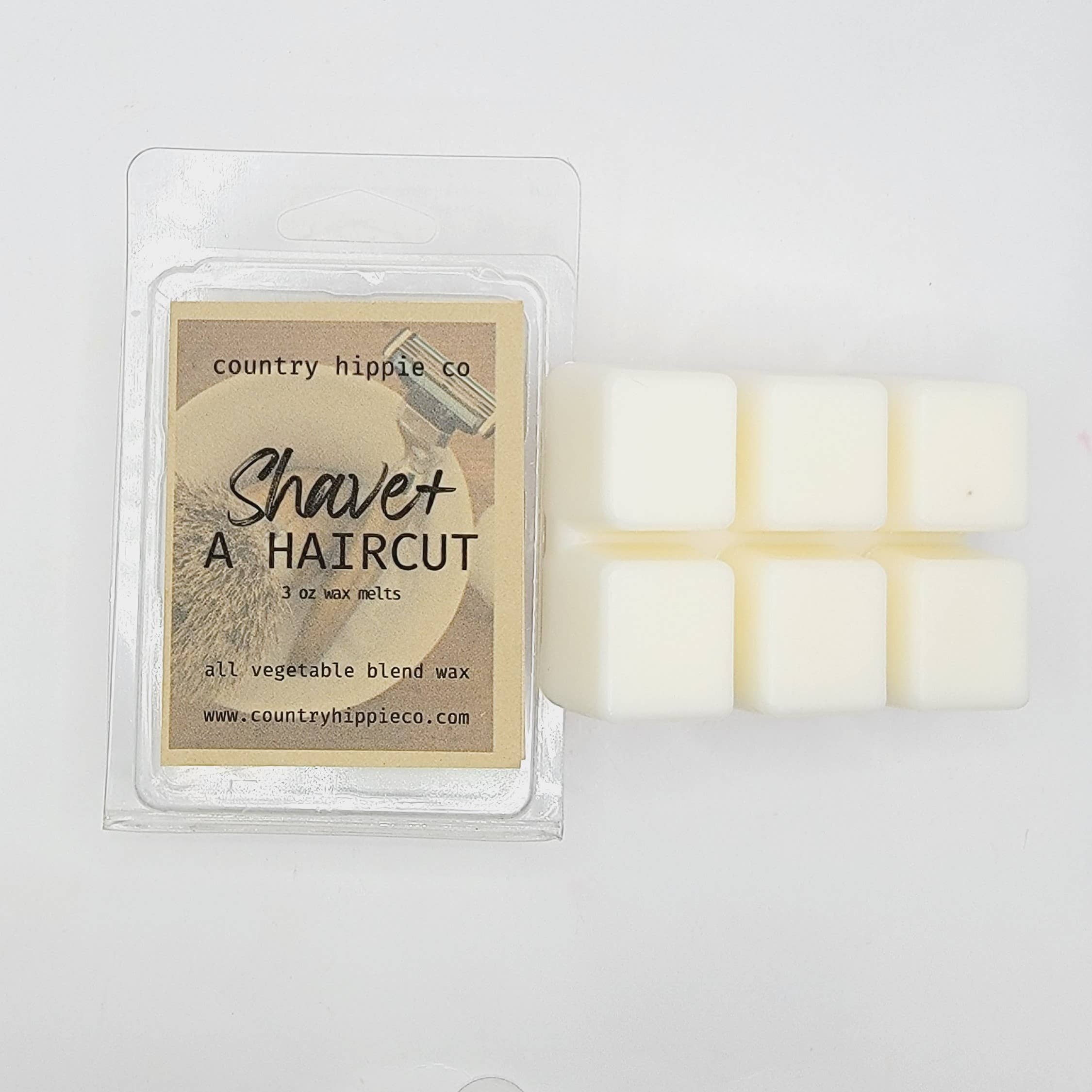 Country Hippie Co. - Wholesale Wax Melt - Shave And A Haircut Barber Shoppe Wax Melts 3 oz0