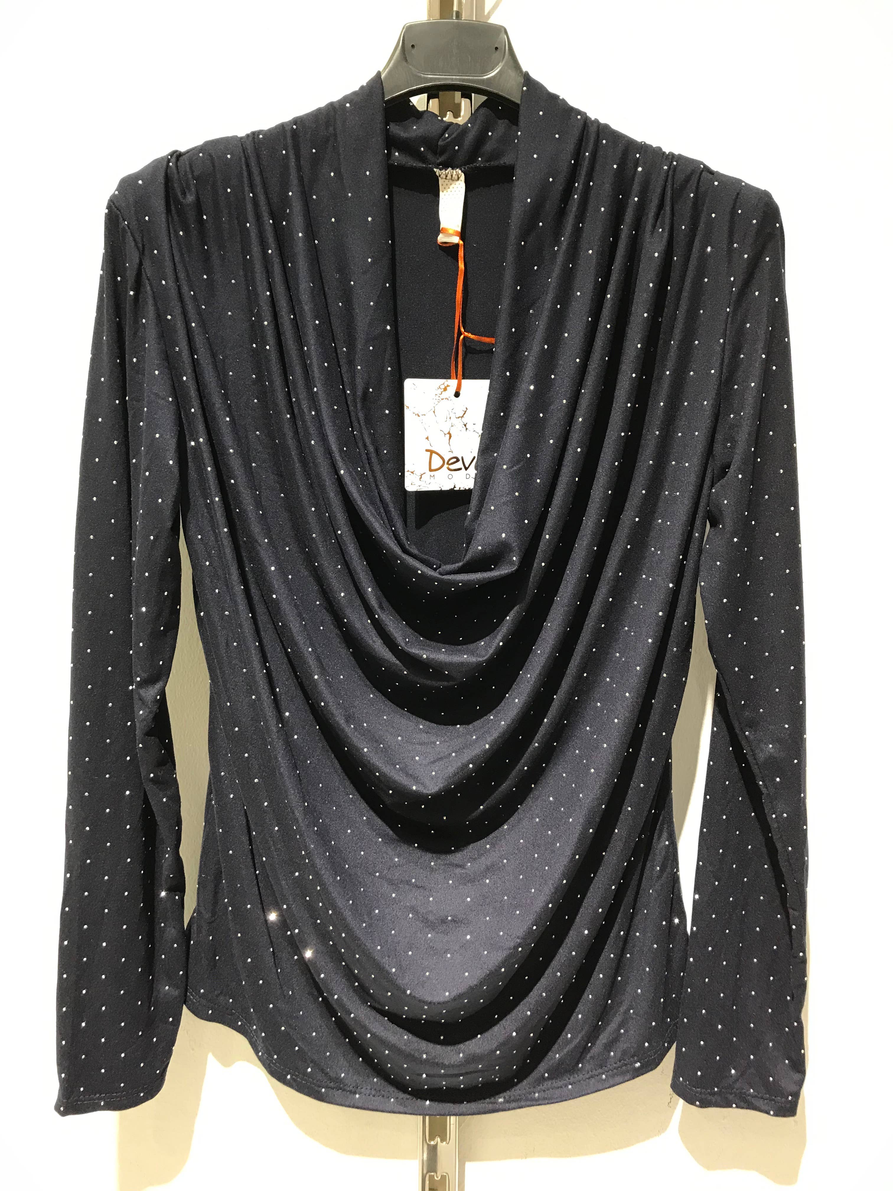 Only Yuan - Wholesale Blouse - Women's - ref 24970 blouse with glitter7