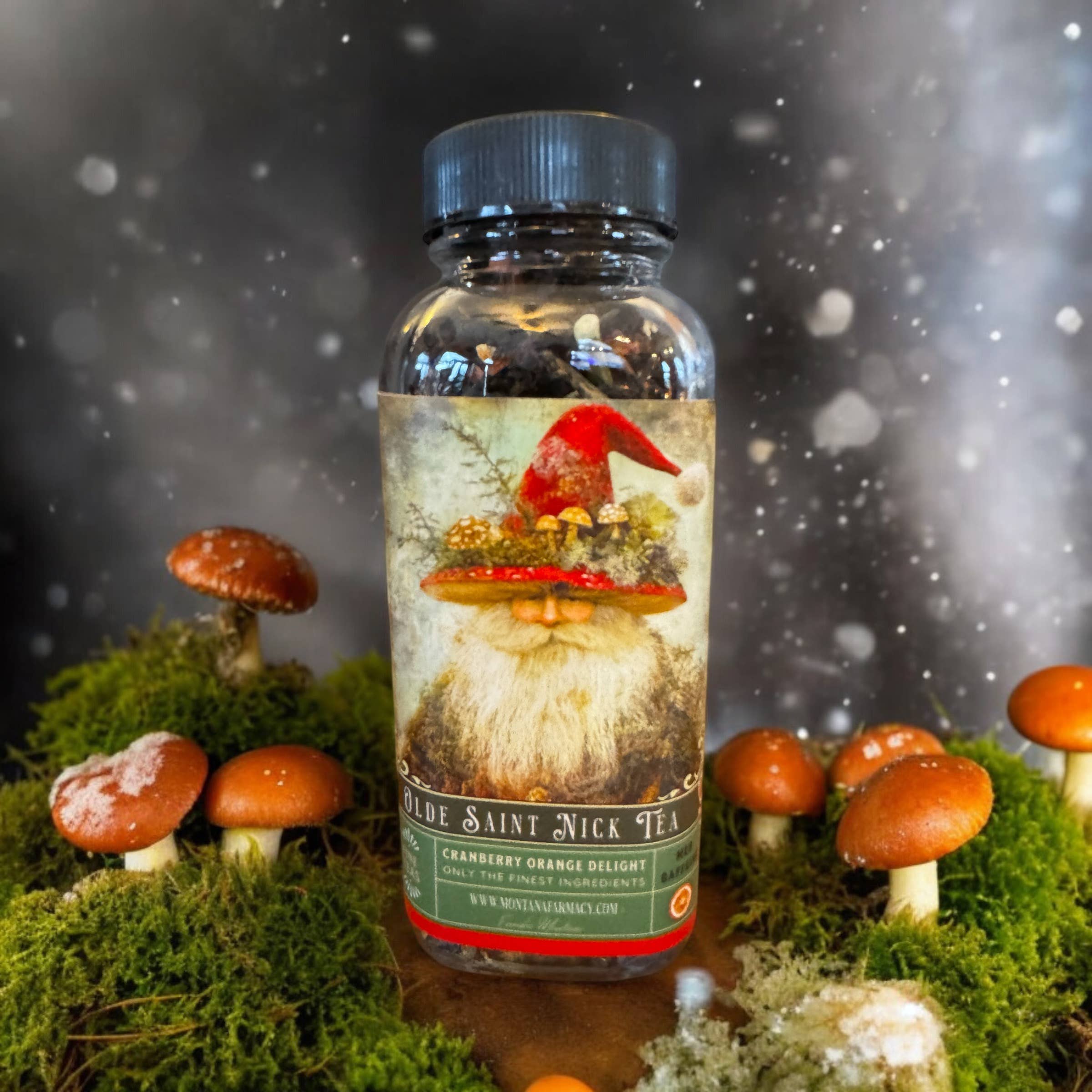 Montana Farmacy - Wholesale Loose Tea - Olde Saint mushroom Nick Vintage Victorian Christmas Tea 2