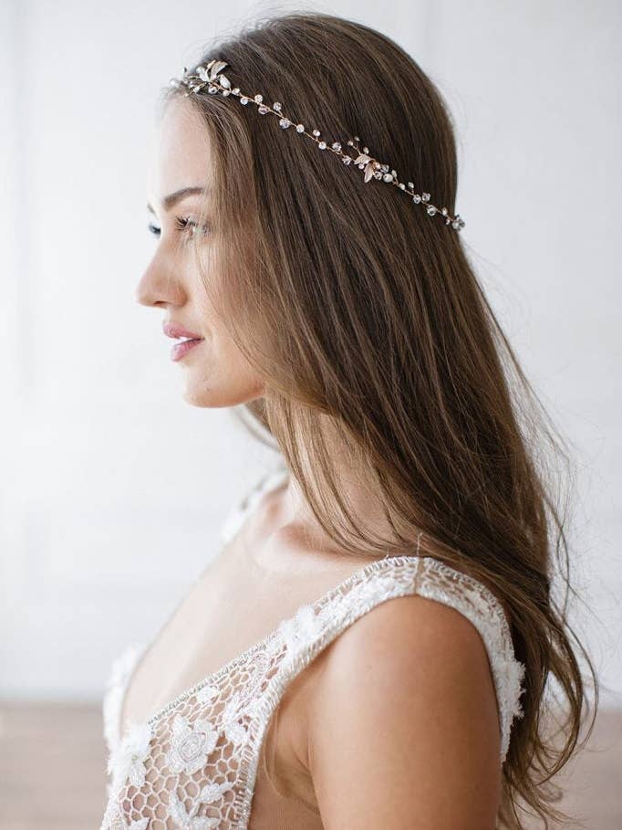 HALO COMPLETO DE MONA por atacado de Brides & Hairpins