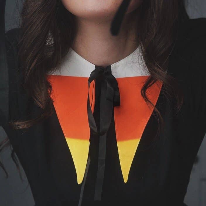 Lively Ghosts – wholesale Choker/collar – 'Trick or Treat' Candy Corn Collar ©