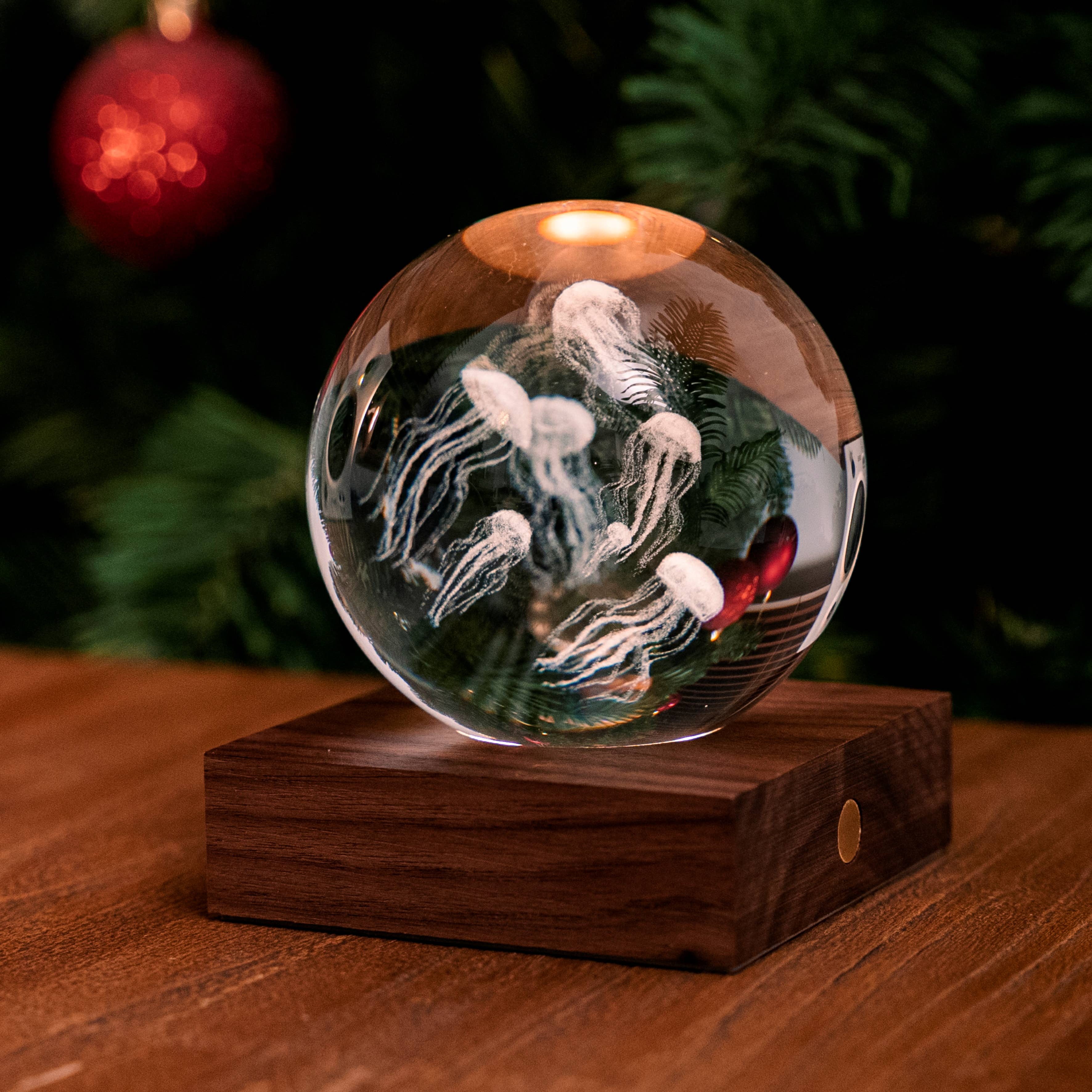 Gingko Design - Wholesale Night light - Amber Crystal Light18