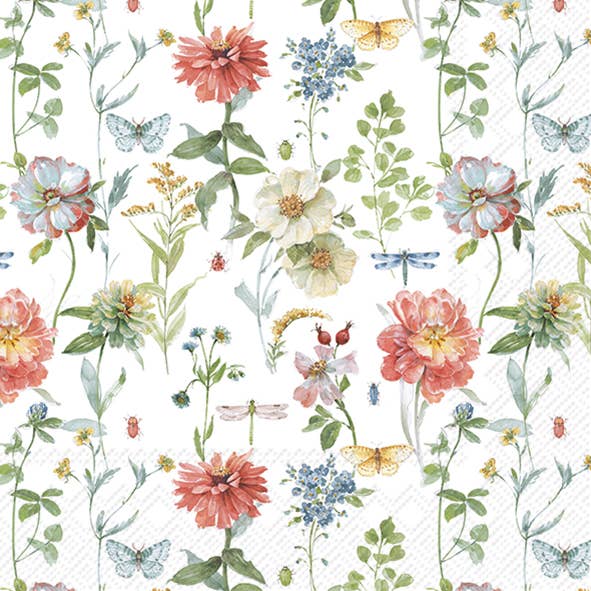 Lunch Napkin : IHR - FLORIS for wholesale by Carsim Trading Inc.