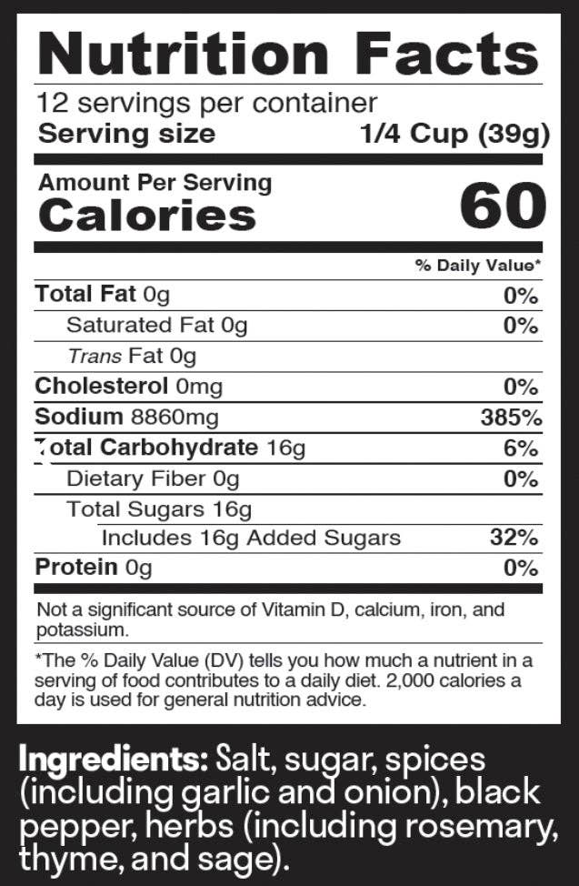 Hey Grill Hey - Wholesale DIY Food Kit - Apple Spice Turkey Brine4