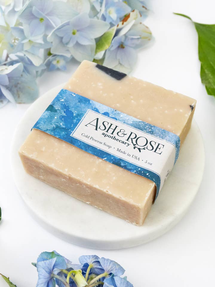 Dead Sea Mud Soap Scrub Bar - Naturlig kall process för wholesale av Ash & Rose