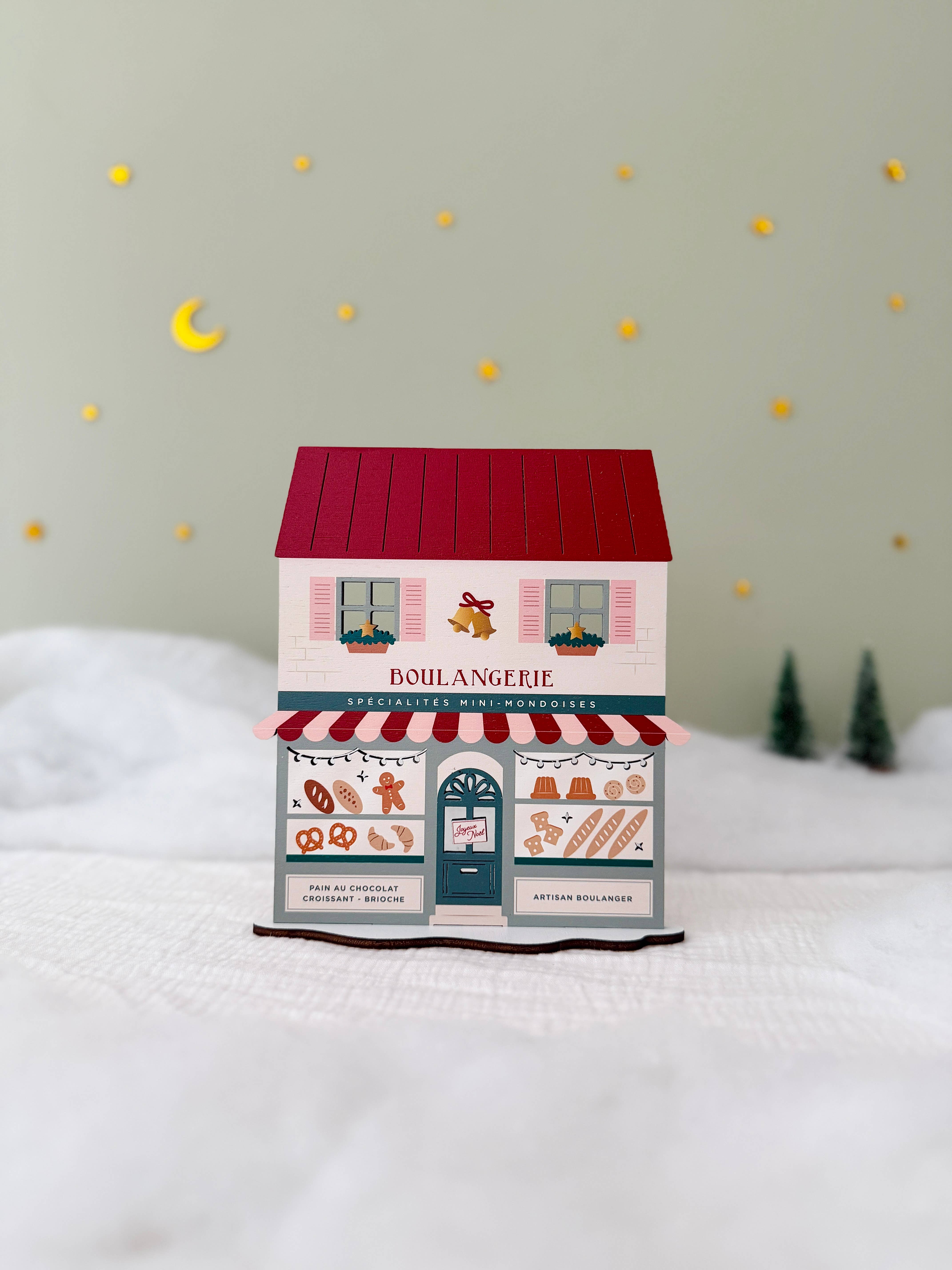 Print Your Love - Wholesale Christmas Decoration - The Painted Wooden Christmas Bakery - Christmas Mini-World4