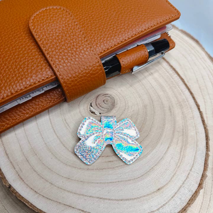 MAGNETIC BOOKMARK - bow glitter holo for wholesale by AubrielBoutique