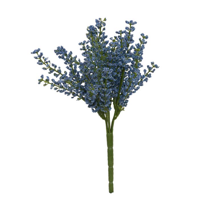 Col House Designs - Wholesale Artificial Flowers - Busting Astilbe Bush, Sky Blue, 10.5"