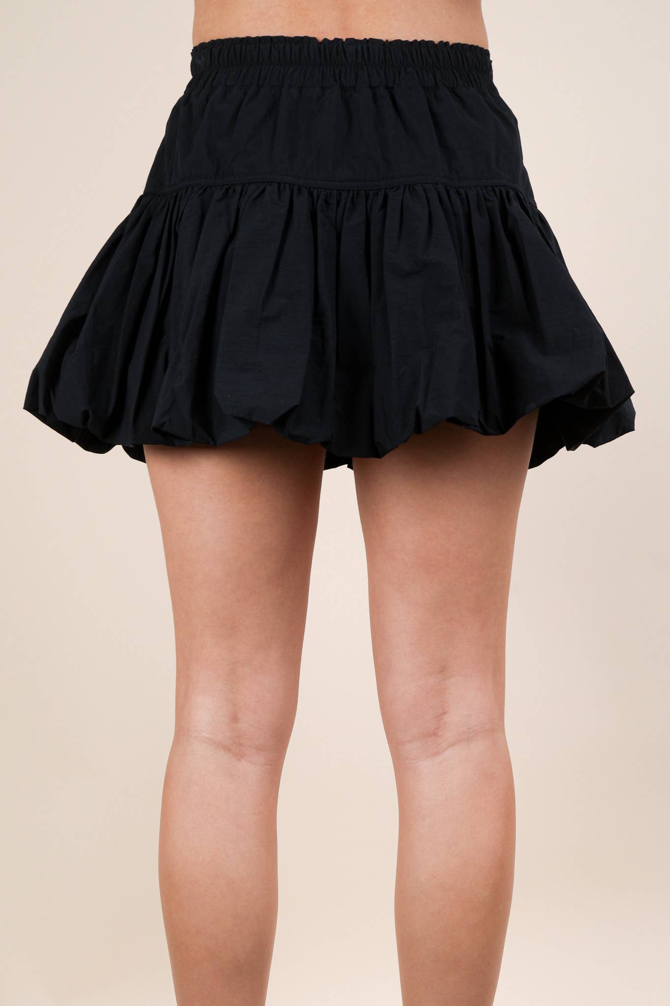 VERY J - Wholesale Skirt - Women's - NS50136-Bubble Mini Skirt with Inner Shorts24