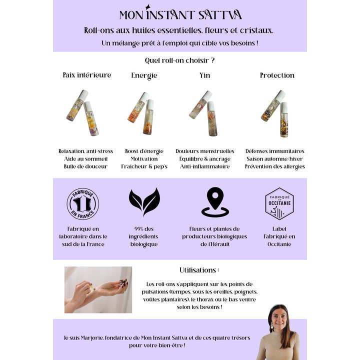 Mon Instant Sattva - Wholesale Essential Oil Roll-On - Inner peace - Silent night2