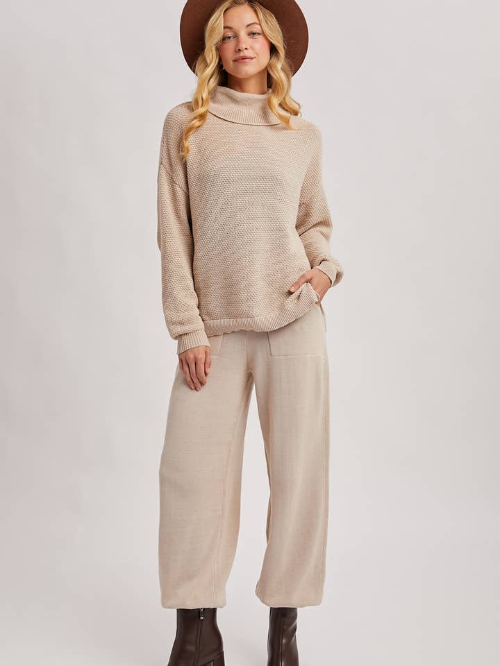 Bluivy - Wholesale Lounge Sweatpants/Joggers - Women's - RELAXED KNIT SWEATER JOGGER WITH POCKETS7