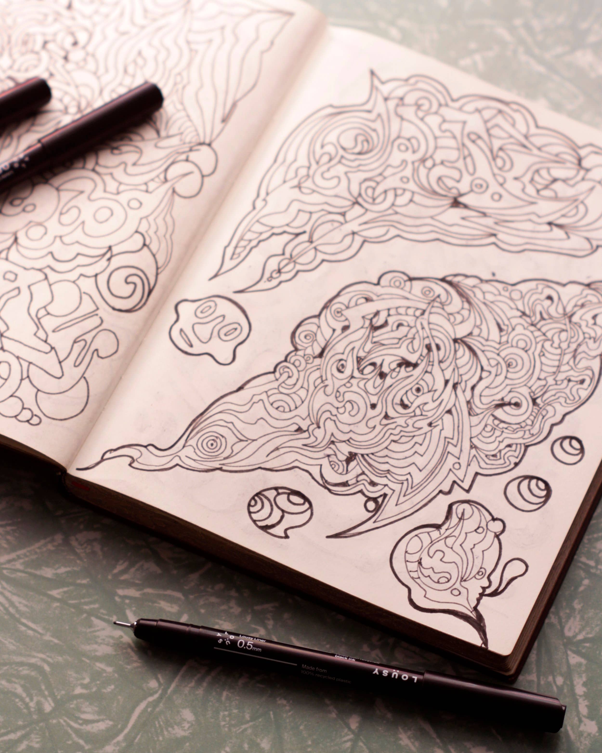 LOUSY - Vendita all'ingrosso Penne - Lousy Liner — Penne fineliner sostenibili2