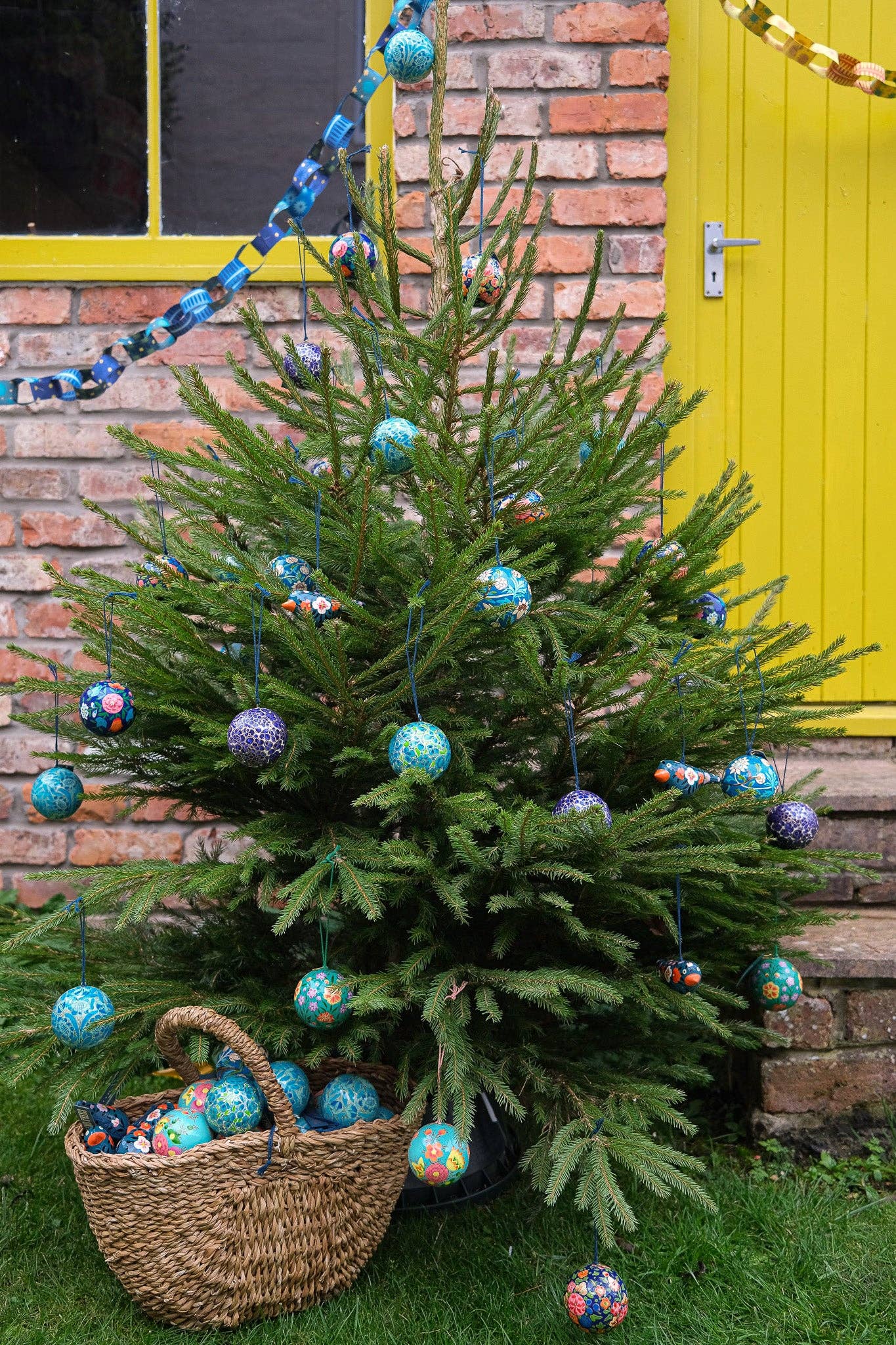 East End Press - Vendita all'ingrosso Decorazione - Regno Unito/UE: Pallina Azzurra e Dorata5