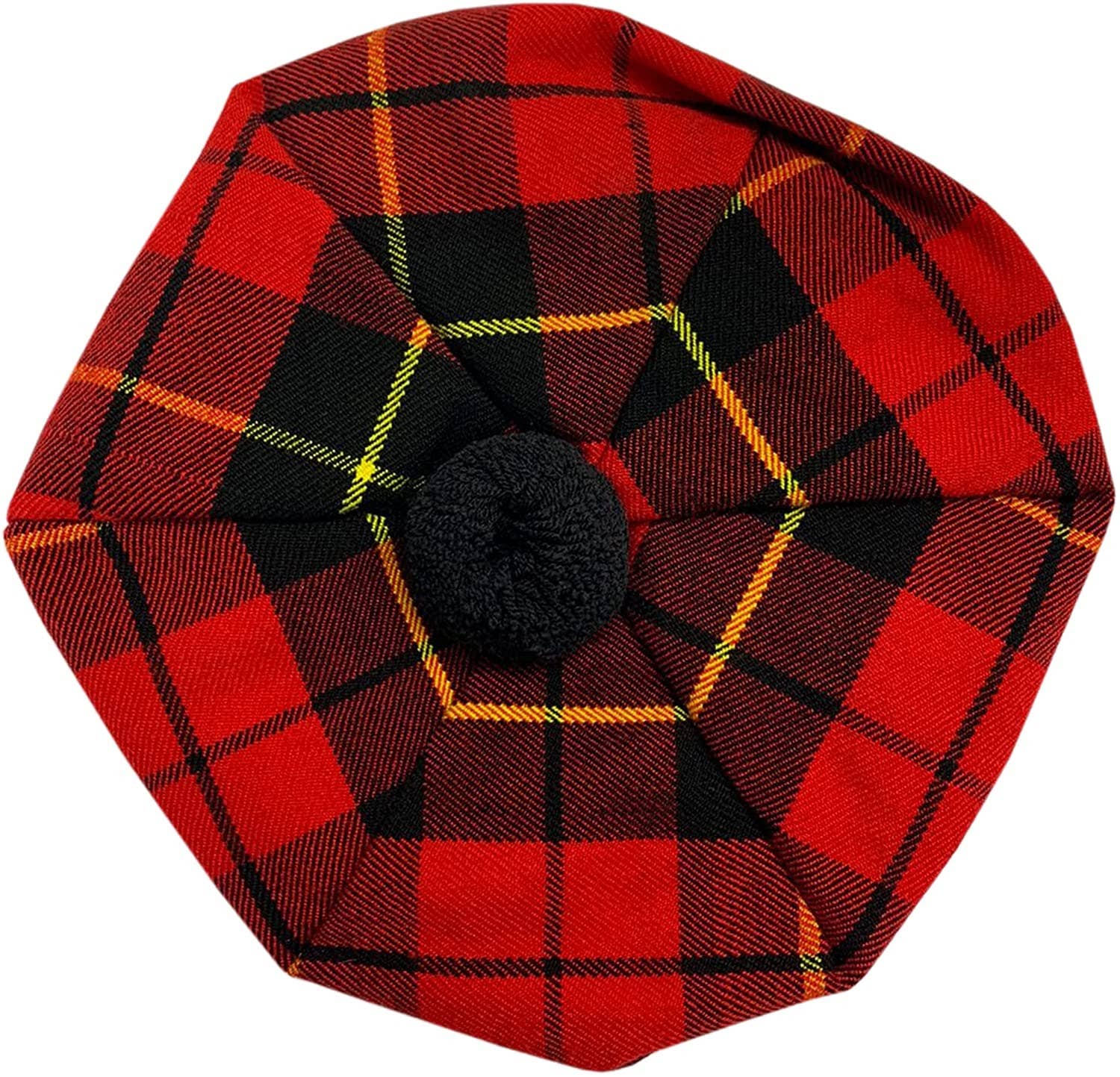 Kilts Boutique - Wholesale Newsboy/Schoolboy Hat - Unisex - Scottish Highland Kilt Tammy Hat Tam O' Shanter4