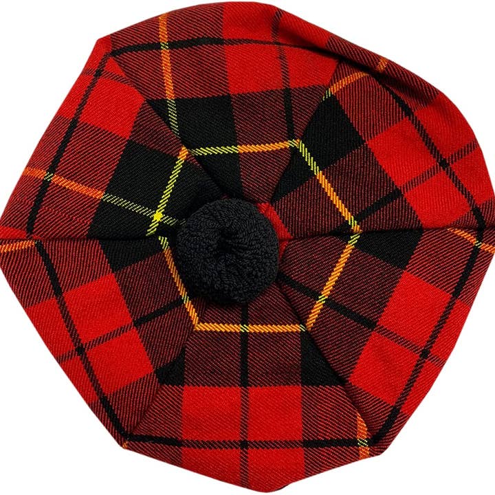 Kilts Boutique - Wholesale Newsboy/Schoolboy Hat - Unisex - Scottish Highland Kilt Tammy Hat Tam O' Shanter4