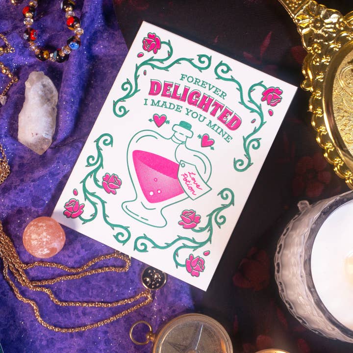 Kærlighedseliksir - Kærlighedskort for engroshandel hos Promise You'll Write