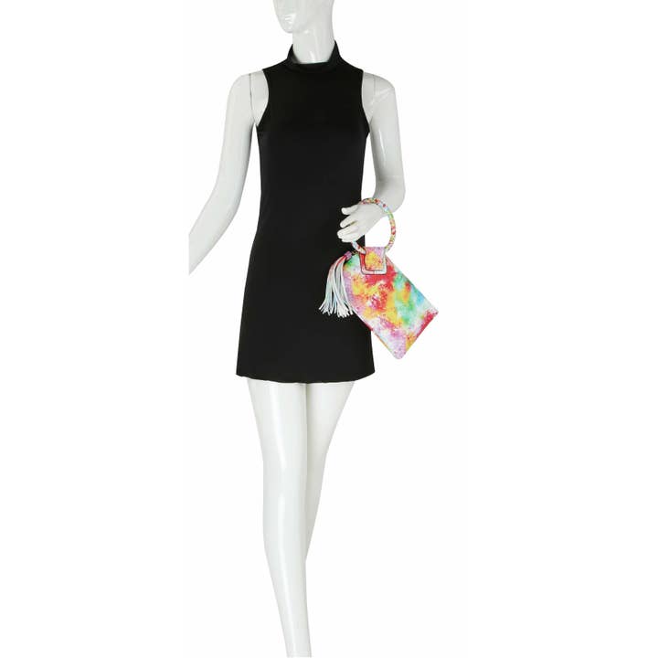 Handbag Factory Corp - Wholesale Wristlet - Fashion Multi Design Printed Wirstlet Wallet JY-04077