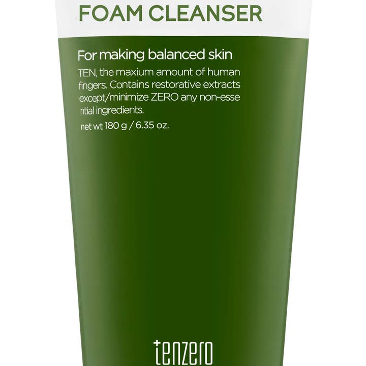 TENZERO BLEMISH CICA FOAM CLEANSER for wholesale by NuEats