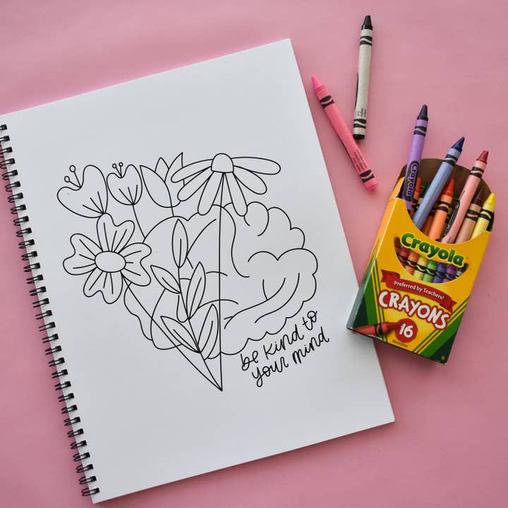 Kyn You Believe It - Vente Livre de coloriage et d'activités pour adultes - Livre de coloriage sur la santé mentale | Livre de coloriage simple pour adultes3