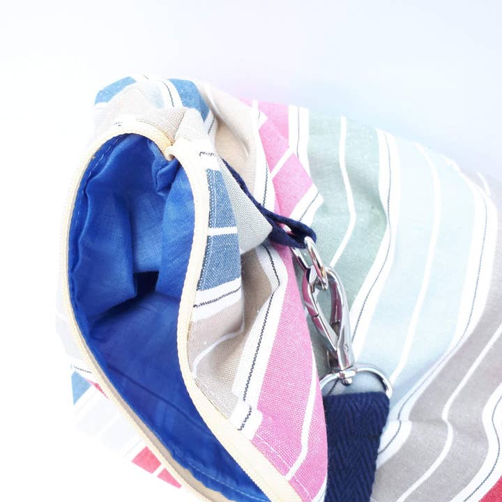 HAM Fabric Bags - Wholesale Crossbody Bag - Women's - Striped crossbody bag5