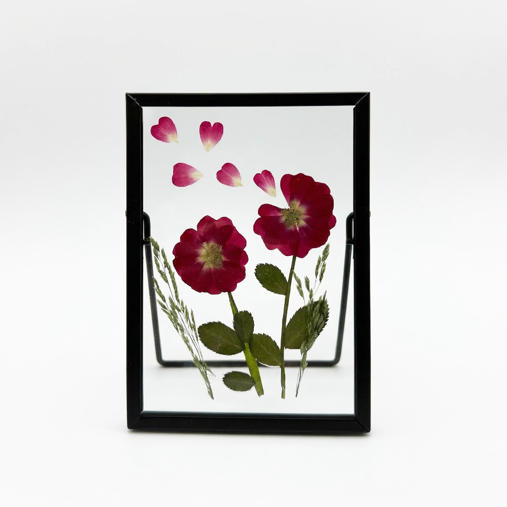 Sunnie Lane - Wholesale Desk/Tabletop Sign - Real Pressed Flower Frame - Beautiful Flower Art14