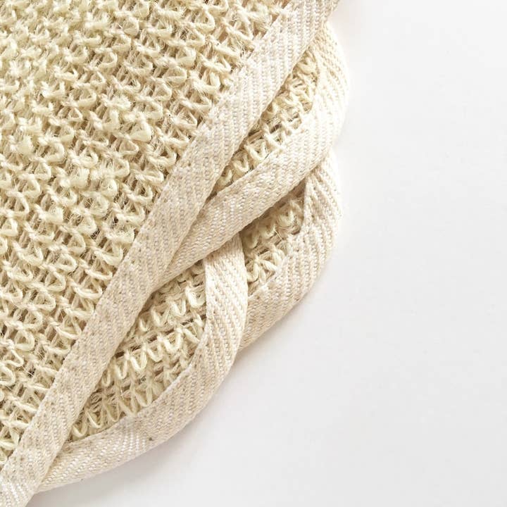 Kokoa Botanics - Wholesale Wash Cloth - Natural Sisal Washcloth - 100 % hemp/cotton